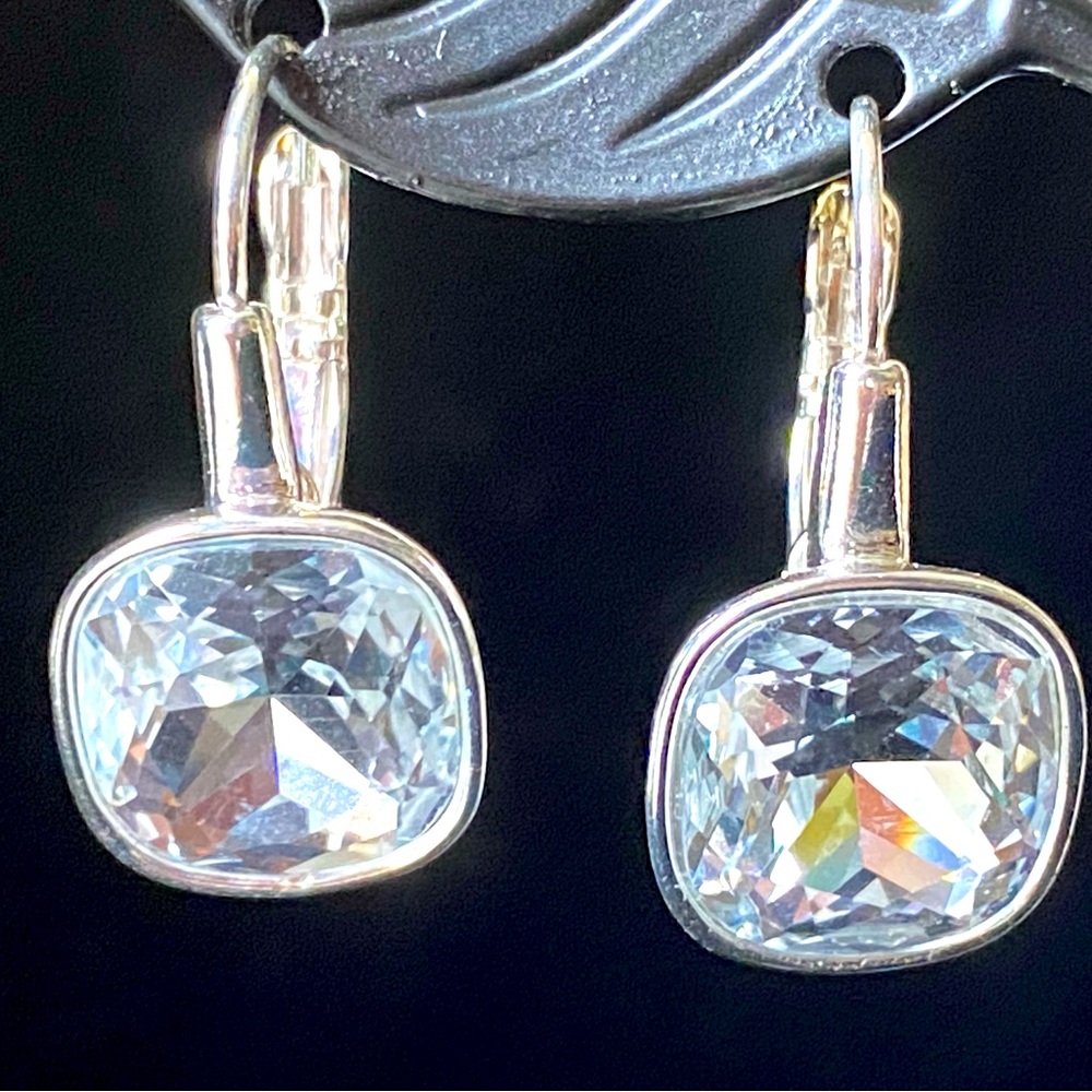 Vintage QVC Joan Rivers Classics Collection Bright Colored Sparkling Earrings